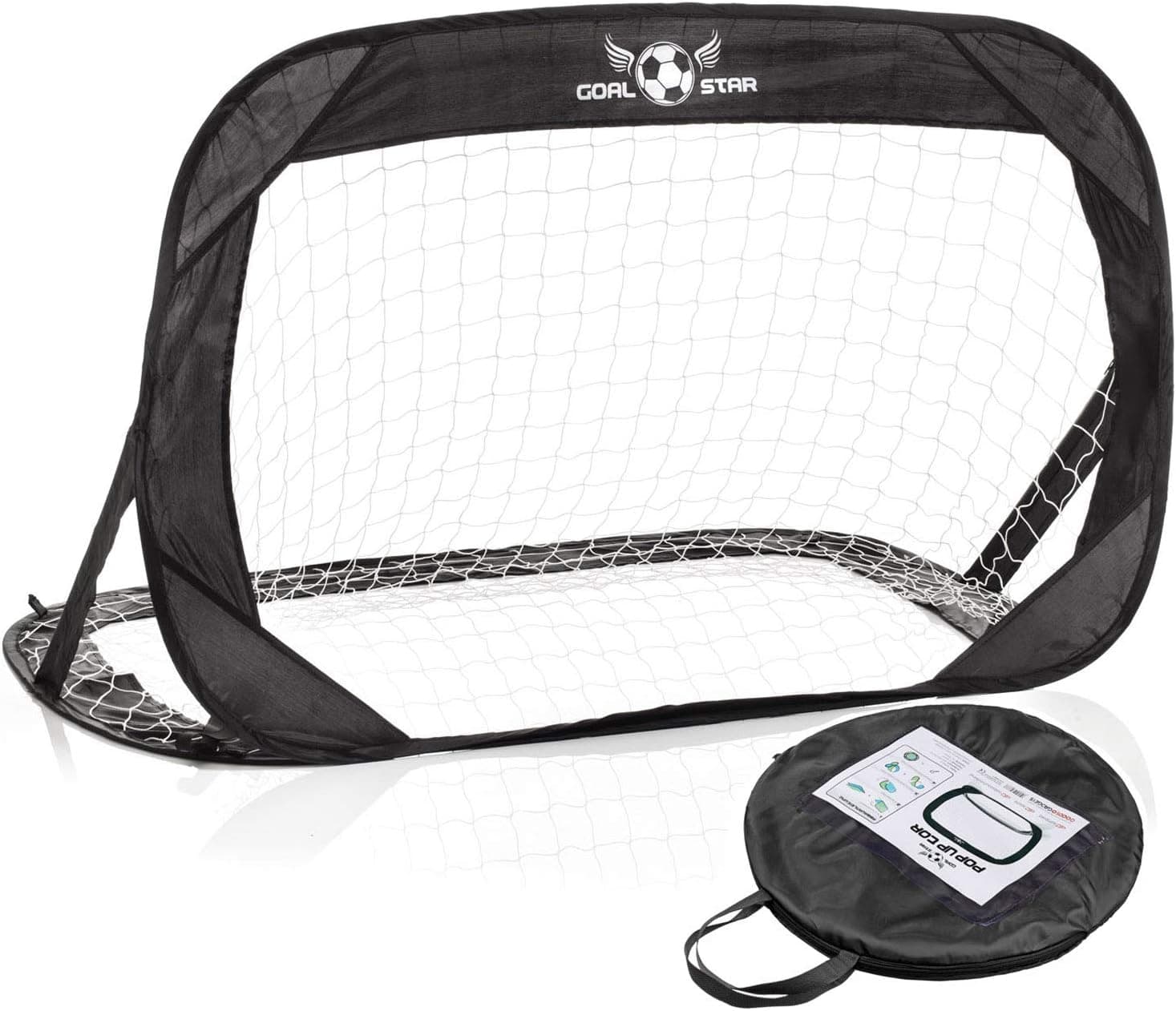 Goal Star Pop-Up Fußball Torwand 120x80x80cm